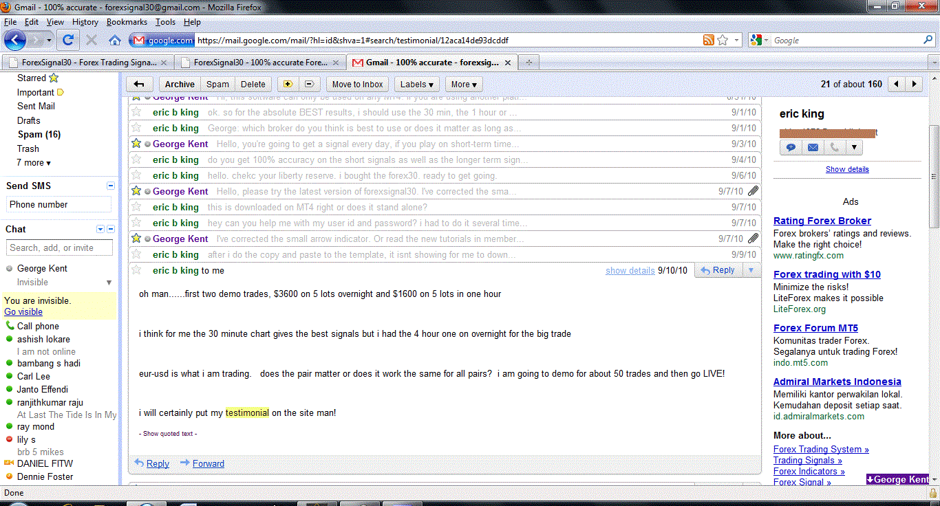 Forex signale gratis