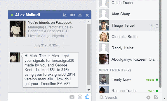 forex signal 30 testimonials
